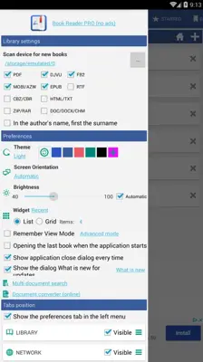 Librera Book Reader android App screenshot 0