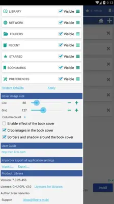 Librera Book Reader android App screenshot 1