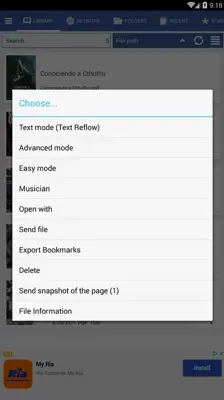 Librera Book Reader android App screenshot 5